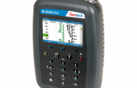 Analisador de Biogás Portátil Modelo GEM5000 Marca Geotech
